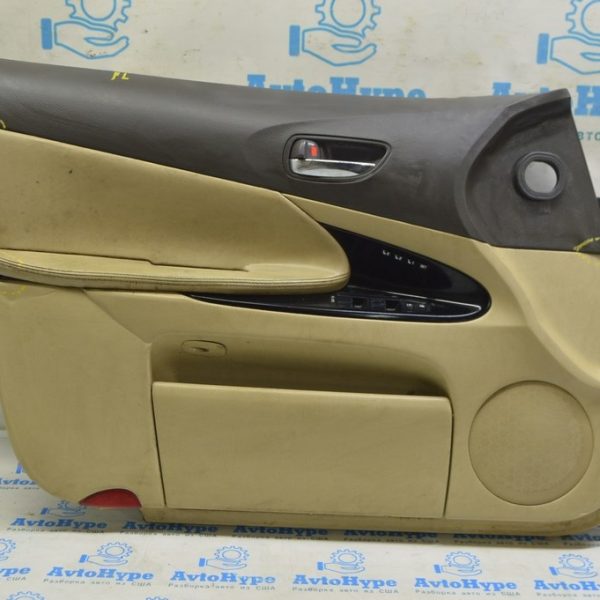 Ручка двери внутренняя передняя левая Lexus GS300 GS350 GS430 GS450h 06-11 корчиневая 69206-30190-E0