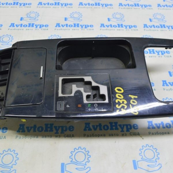 Накладка на шифтер КПП Lexus GS300 GS350 GS430 GS450h 06-11 черн 35978-30071