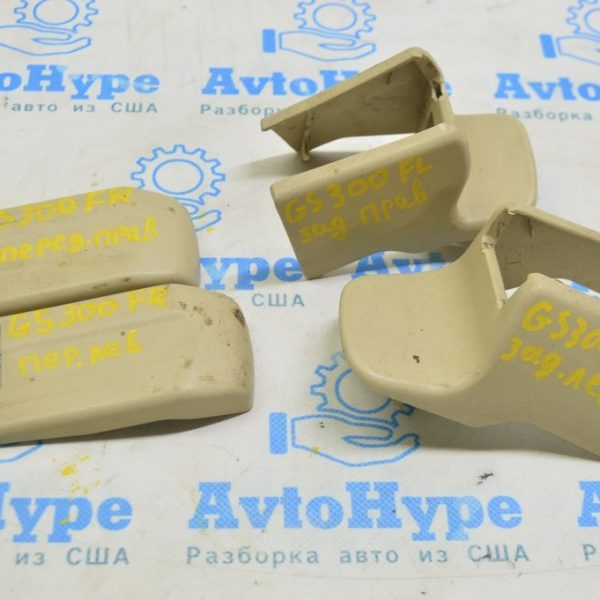 Накладка салазок пассажирского сиденья передняя левая Lexus GS300 GS350 GS430 GS450h 06-11 беж 72123-30120-A0