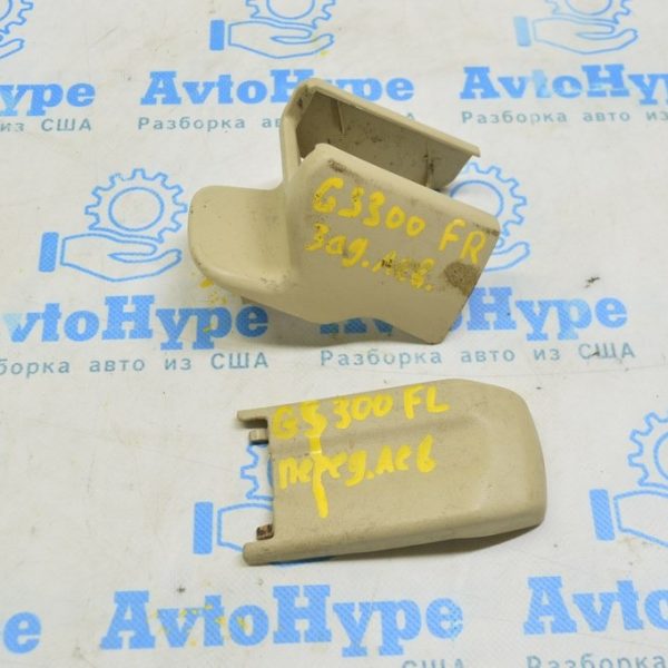 Накладка салазок пассажирского сиденья задняя правая Lexus GS300 GS350 GS430 GS450h 06-11 беж 72137-30290-A1