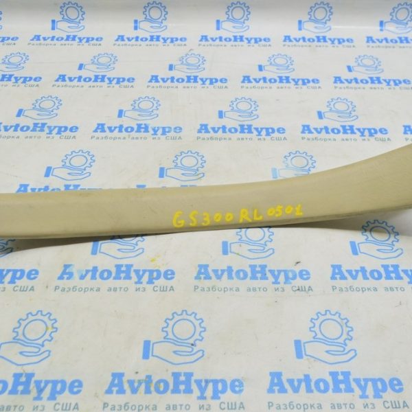 Накладка порога внутренняя задняя левая Lexus GS300 GS350 GS430 GS450h 06-09 бежевая 67918-30200-A0