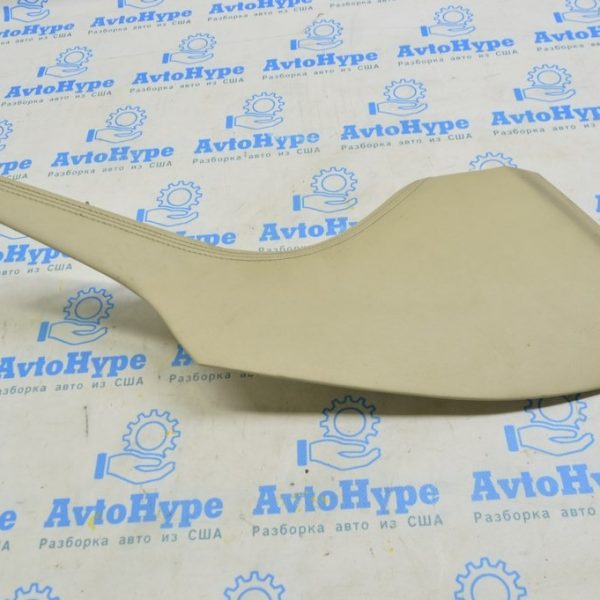 Накладка центральной консоли правая Lexus GS300 GS350 GS430 GS450h 06-09 кожа беж (01) треснут 5543530220A0