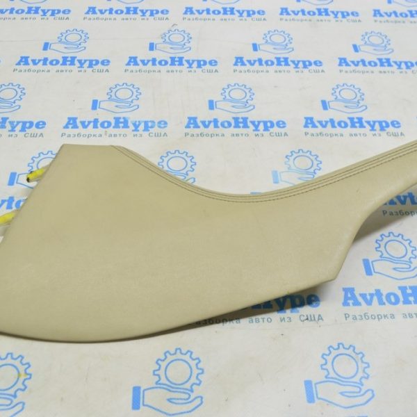 Накладка центральной консоли левая Lexus GS300 GS350 GS430 GS450h 06-09 кожа бежевая 5543630140A0