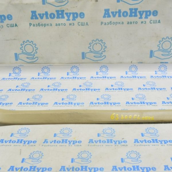 Накладка порога внутренняя передняя левая Lexus GS300 GS350 GS430 GS450h 06-09 бежевая 67914-30260-A0