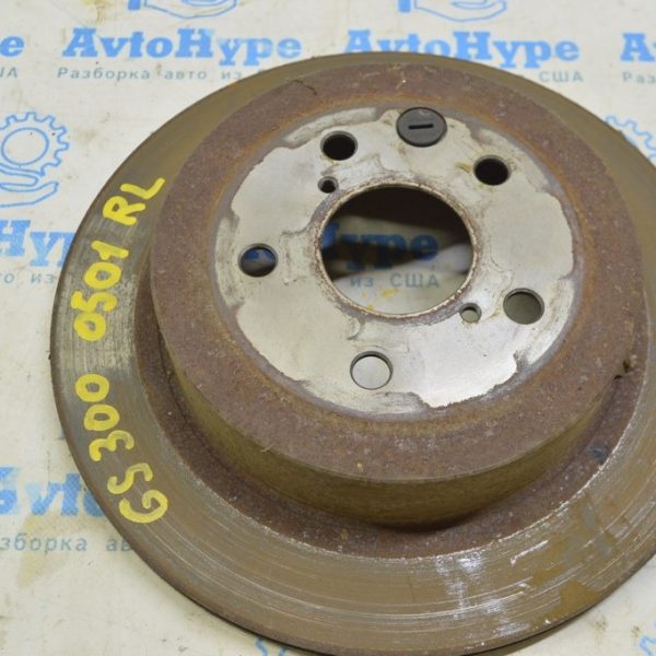 Диск тормозной задний левый Lexus GS300 GS350 GS430 GS450h 06-11 (01) 4243130290