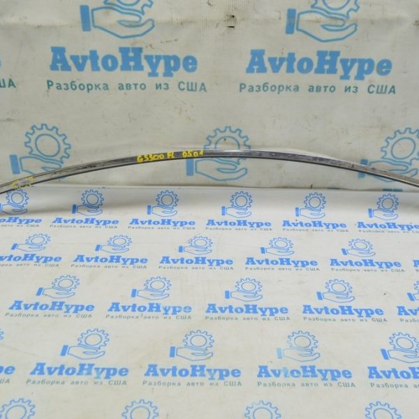 Молдинг двери верхний передней левой Lexus GS300 GS350 GS430 GS450h 06-11 хром (01) вмятины 7575430080