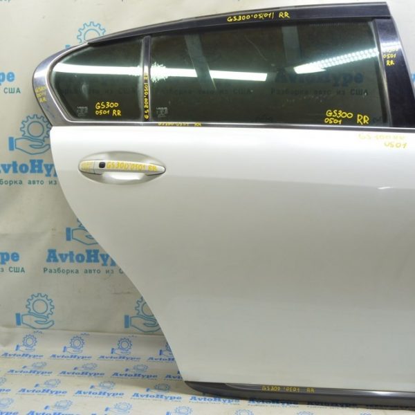 Молдинг дверь-стекло центральный зад прав Lexus GS300 GS350 GS430 GS450h 06-11 хром 7573030360