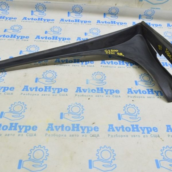 Накладка петли багажника правая Lexus GS300 GS350 GS430 GS450h 06-11 в сборе 2 части 6457130110