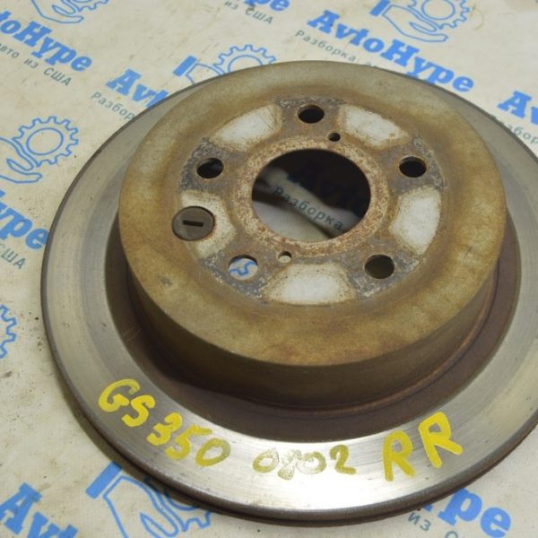 Диск тормозной задний правый Lexus GS300 GS350 GS430 GS450h 06-11 (02) 4243130290