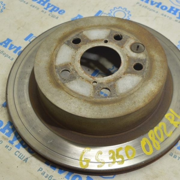 Диск тормозной задний левый Lexus GS300 GS350 GS430 GS450h 06-11 (02) 4243130290