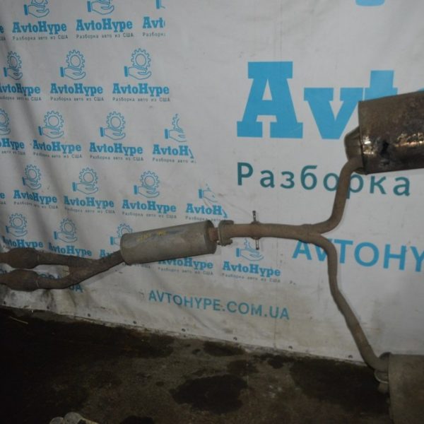 Глушитель задняя часть с бочками Lexus GS350 07-11 (02) ржавая, прогар 1743031550