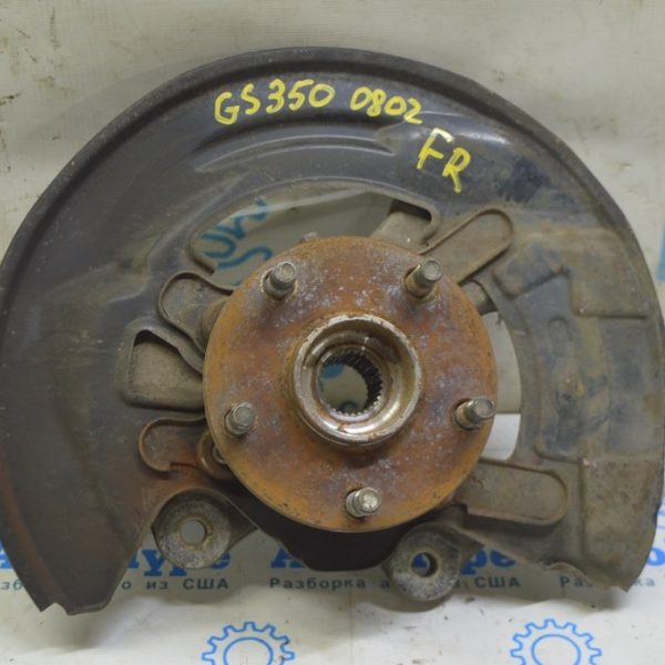 Кожух тормозного диска передний правый Lexus GS350 GS430 07-11 awd 4778130240