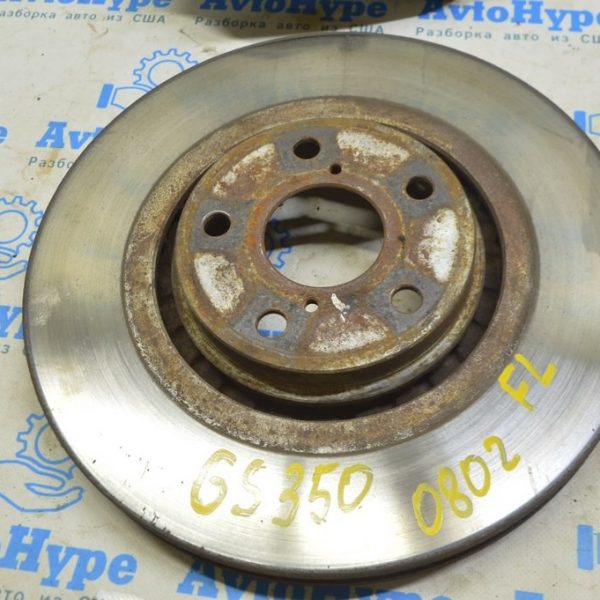 Диск тормозной передний левый Lexus GS350 GS450h 06-11 (02) 4351630030