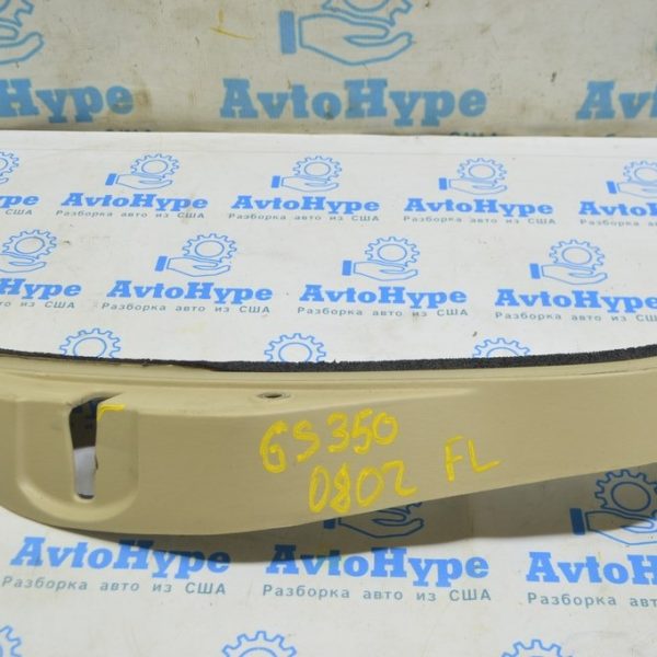 Накладка замка двери передней левой Lexus GS300 GS350 GS430 GS450h 06-11 беж (02) трещина 6771230210C0