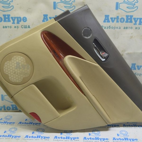 Обшивка двери карточка задняя правая Lexus GS300 GS350 GS430 GS450h 06-07 беж (02) 6763030J40E0
