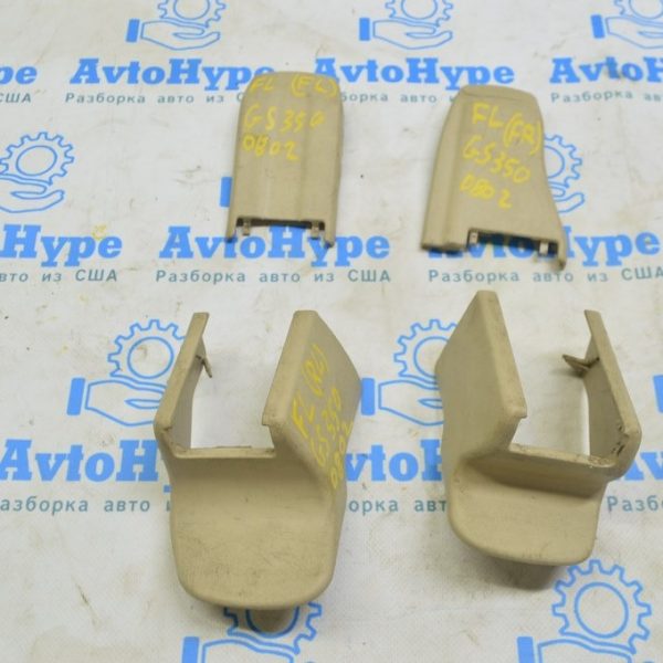 Накладка салазок водительского сиденья передняя прав Lexus GS300 GS350 GS430 GS450h 06-11 беж 72123-30120-A0