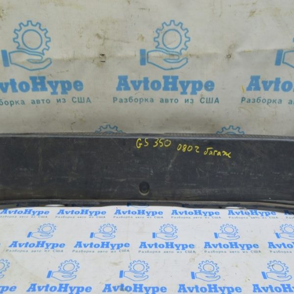 Накладка проема багажника Lexus GS300 GS350 GS430 GS450h 06-11 черн (02) царапины 58387-30170-C0