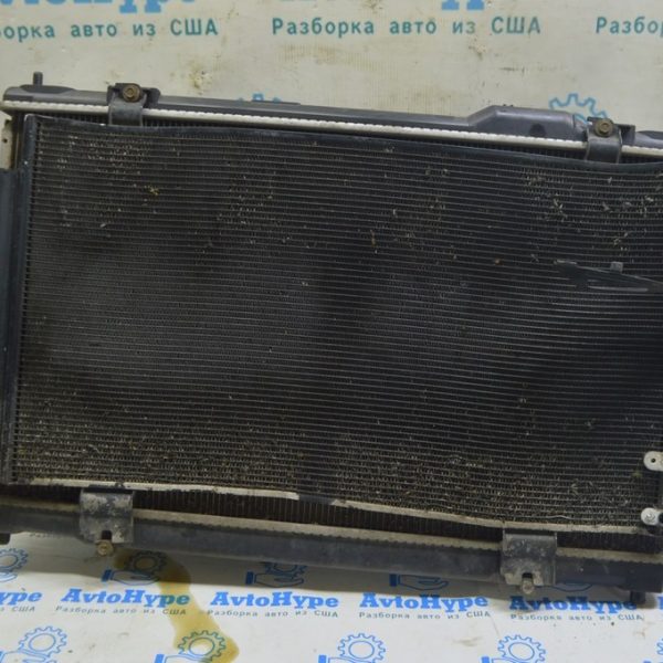 Радиатор кондиционера конденсер Lexus GS300 GS350 GS430 06-11 (02) кривой 8846030871