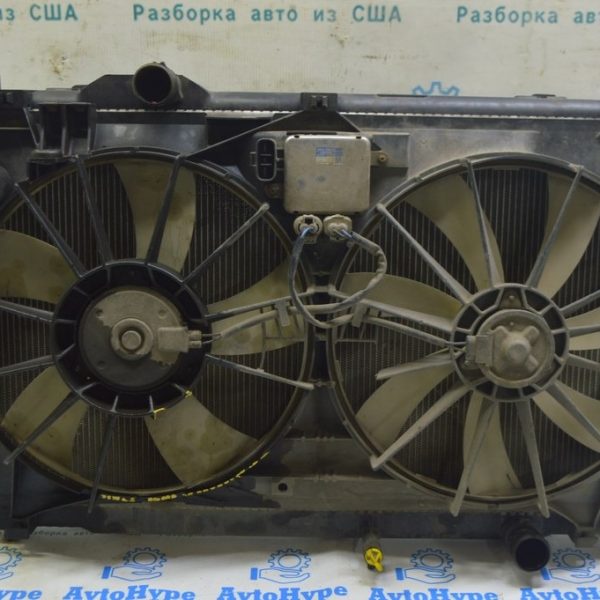 Диффузор кожух радиатора голый Lexus GS350 07-11 (02) надлом 16711-31240