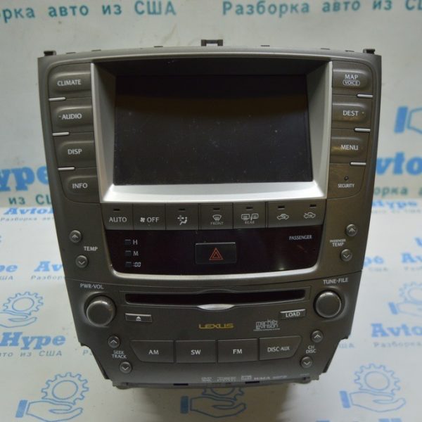 CD-changer, Радио, Магнитофон, Панель MARK LEVINSON Lexus IS250 IS350 06-13 (01) без монитора 86120-53460