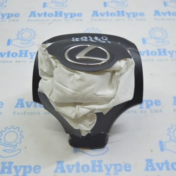 Подушка безопасности airbag в руль водительская Lexus IS250/IS300/IS350 06-10 черн дорес стрел 45130-53080