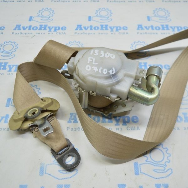 Водительский ремень безопасности Lexus IS250/IS300/IS350 IS300 IS350 06-13 беж (01) 73220-53130