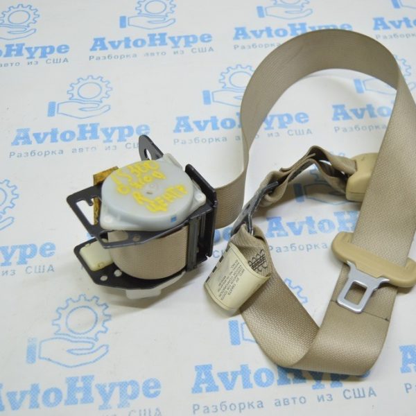 Ремень безопасности задний центр Lexus IS250/IS300/IS350 06-13 беж 73470-53050 73470-53050