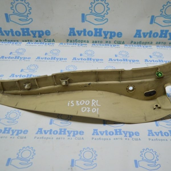 Накладка замка двери зад лев Lexus IS250/IS300/IS350 06-13 беж 67712-53010