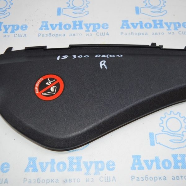 Накладка заглушка торпеды правая Lexus IS250/IS300/IS350 IS300 IS350 06-13 черная 55317-53040