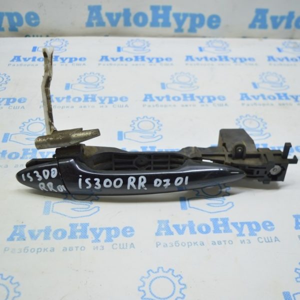 Ручка двери внешняя зад прав Lexus IS250/IS300/IS350 06-13 (01) черный цвет 69210-53050