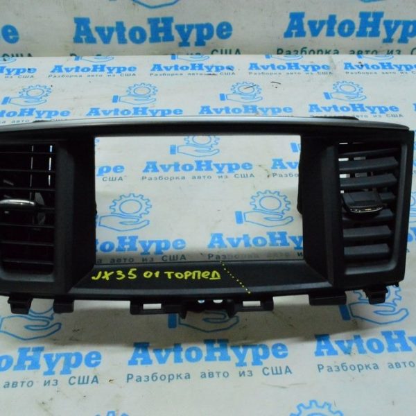 Воздуховод центральный левправ с накладкой Infiniti JX35 QX60 13-15 реализ С. 687513ja0a