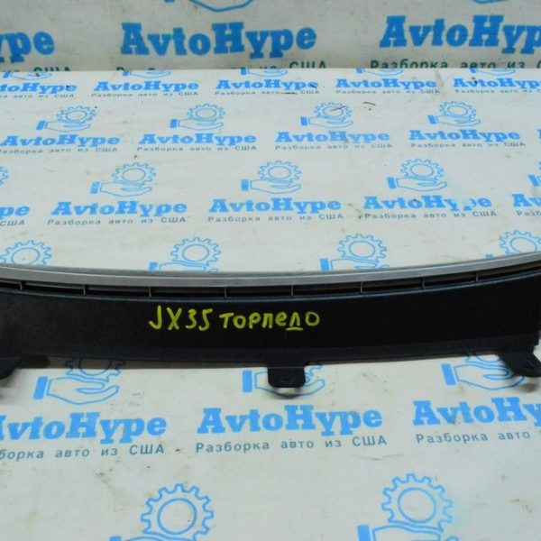 Накладка торпедо прав над бордачком темное дерево Infiniti JX35 QX60 13-18 Реализ. С. 684113ja0a