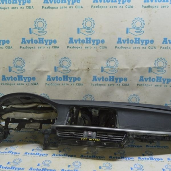 Торпедо передняя панель голая Kia Optima 16- черн (04) пару тычек 84710-D5001WK