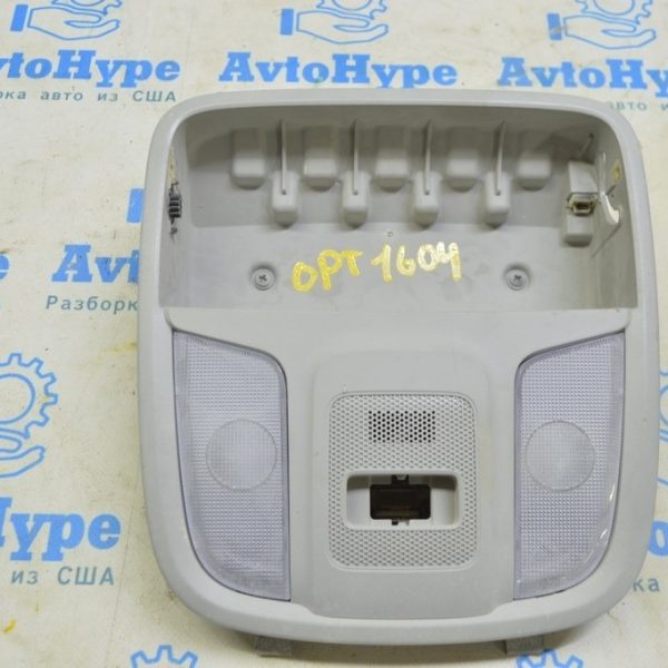 Плафон освещения перед Kia Optima 16- без люка серый (04) деф. 92800-D4020BGA