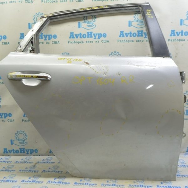 Дверь голая зад прав Kia Optima 16- (03) серебро деф. под рихтовку 77004-D5000