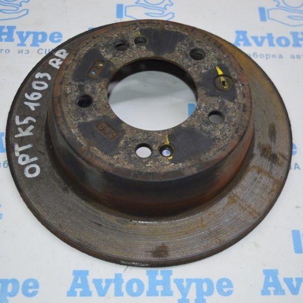 Диск тормозной зад прав Kia Optima 16- 58411-3Q000