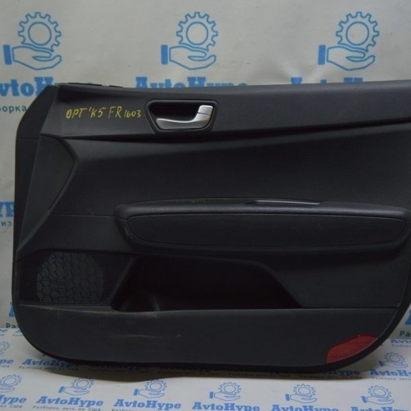 Обшивка двери (карточка) перед прав Kia Optima 16- черн 82308-D5000BF9
