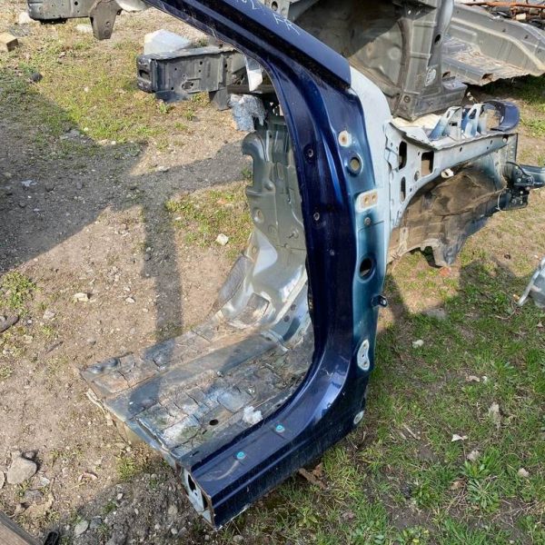 Четверть передняя правая Toyota Highlander 14- синяя (02) деф носика лонжерона 537010E051 537010E051