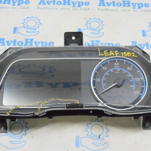 Щиток приборов Nissan Leaf 18-19 (02) разбито стекло 24810-5SA0B