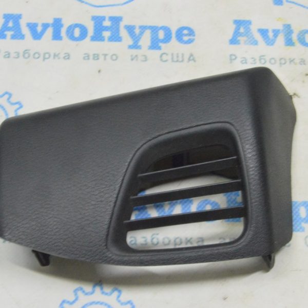 Накладка передней панели верхняя левая Nissan Leaf 18- черная 68112-5SA0B