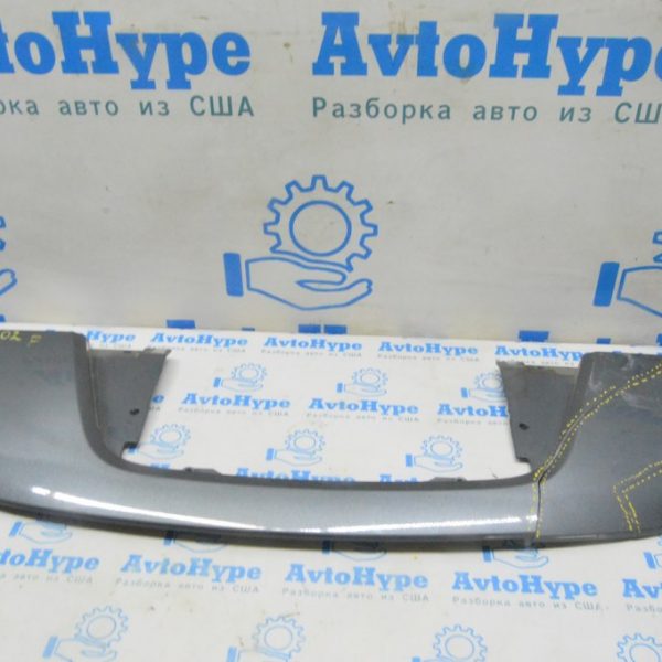 Накладка обрамление зарядного порта Nissan Leaf 18- (02) графит, треснута, слом крепл 62320-5SA0B