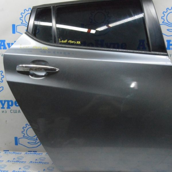 Дверь голая задняя правая Nissan Leaf 18- графит (02) в цвет 82100-5SF0A