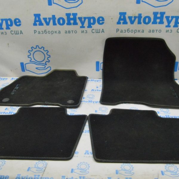 Комплект ковриков Nissan Leaf 18- тряпка черная (02) 999E2-8Z100