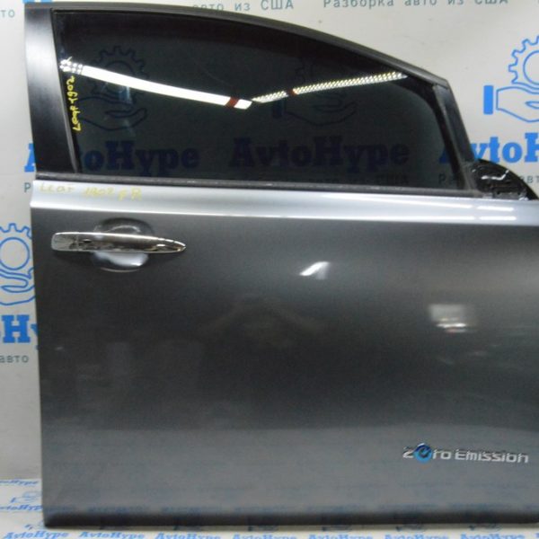 Дверь голая передняя правая Nissan Leaf 18- графит (02) в цвет 80100-3NF1A