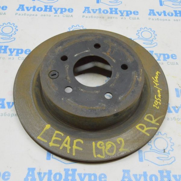 Диск тормозной задний правый Nissan Leaf 18- 295/16 мм (02) 43206-4BT0B