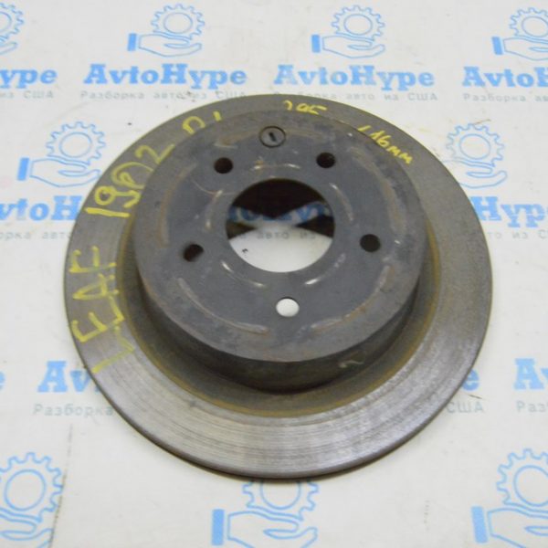 Диск тормозной задний левый Nissan Leaf 18- 295/16 мм (02) 43206-4BT0B