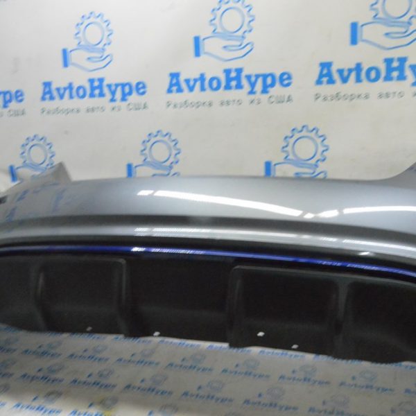 Молдинг заднего бампера Nissan Leaf 18-22 синий 85084-5SA0A