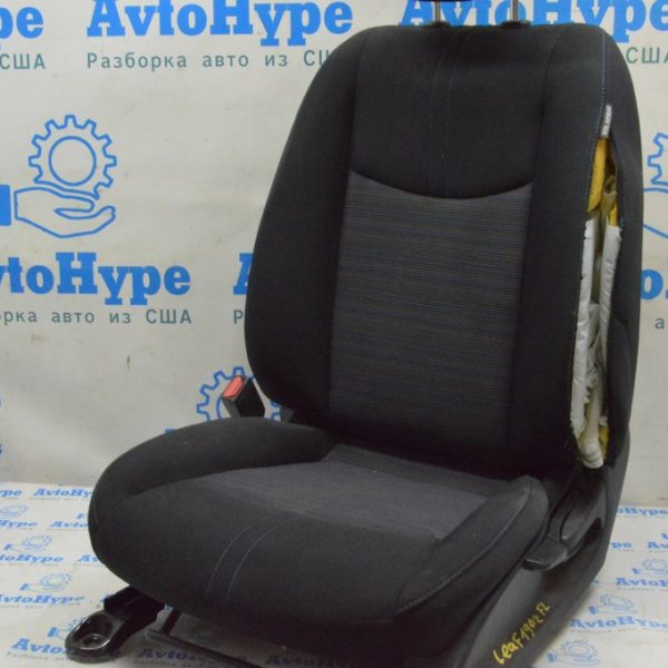 Водительское сидение Nissan Leaf 18- без airbag, механич, тряпка черная (02) стрельнувшее 87155-5SA6C