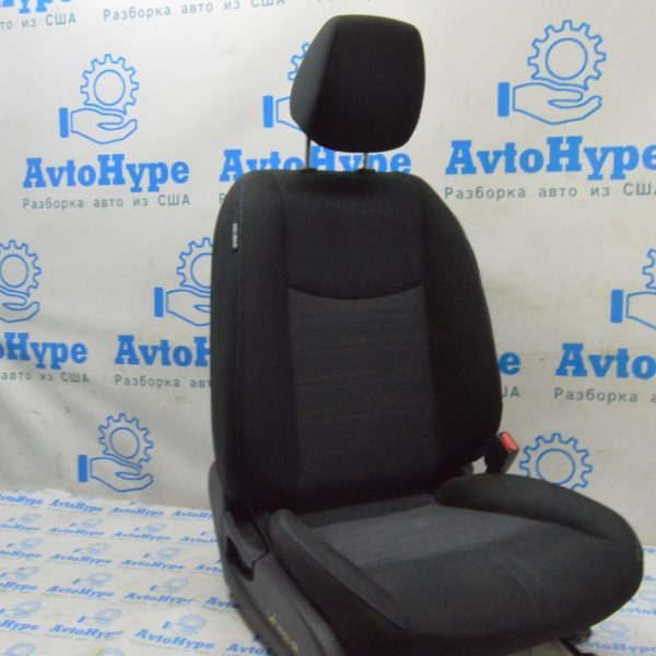 Пассажирское сидение Nissan Leaf 18- без airbag, механич, тряпка черная (02) 87105-5SA2C
