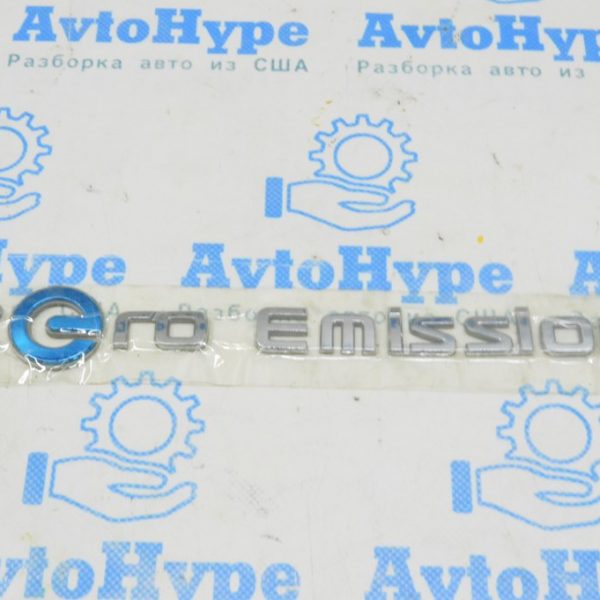 Эмблема надпись Zero Emission двери передней левой Nissan Leaf 18-22 808923NK0A